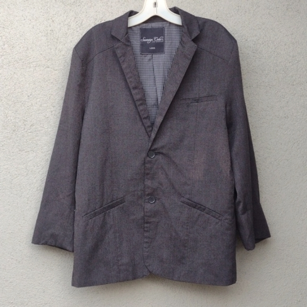 Sovereign Codes Gray Western Blazer L